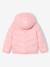 Reversible Lightweight Jacket for Girls anthracite+mauve+pale pink 