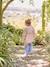 Printed hooded raincoat for girls multicoloured+navy blue+vanilla 