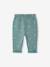 Printed Fleece Trousers for Babies cappuccino+emerald green+sage green 