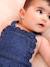 Girl's denim romper stone 
