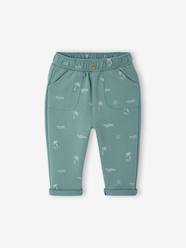 Printed Fleece Trousers for Babies