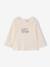 Pack of 2 long-sleeved frilled T-shirts pale pink 