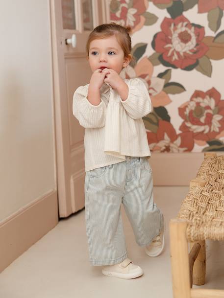 Girl's blouse ecru 