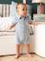 Baby Towelling Playsuit sky blue 