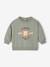 Baby round-neck sweatshirt - BASICS sage green 