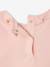 Pack of 2 long-sleeved frilled T-shirts pale pink 