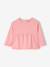 Pack of 2 long-sleeved baby t-shirts rose 