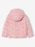 Reversible Lightweight Jacket for Girls anthracite+mauve+pale pink 