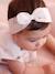 Set of 3 short, t-shirt and band for head accessories for hair ecru 