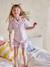 Short-sleeved pyjama playsuit to customise lilac 