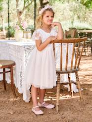 Girls-Dresses-Girl's lace and tulle dress