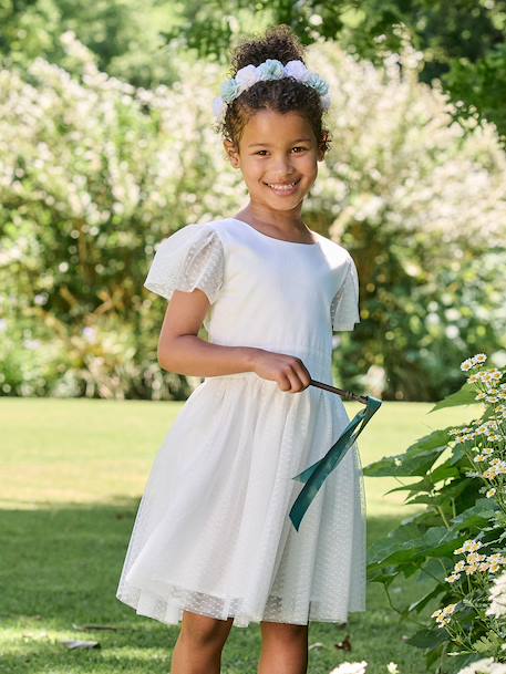 Girl's special occasion dress white 