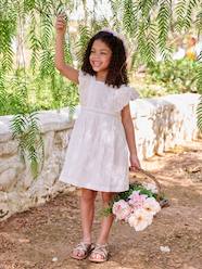 Girls-Frilly skater dress