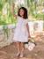 Frilly skater dress white 