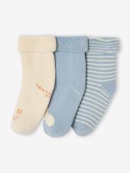Baby-Pack of 3 cotton baby socks 