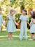 Embroidered Cotton Gauze Jumpsuit blush+sage green 