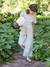 Embroidered Cotton Gauze Jumpsuit blush+sage green 