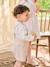 Occasion Wear Outfit: Shirt & Shorts for Babies beige+sage green 