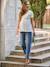 English embroidery nursing blouse ecru 