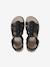 Multi-Strap Sandals for Children black+gold 