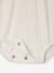 Baby bodysuit with short puff sleeves ecru 