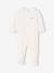 Pack of 3 Organic Cotton Sleepsuits for Babies beige+ecru+sage green 