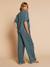 Set of 2 nursing clothes aqua green 