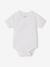 Pack of 5 short-sleeved rabbit bodysuit for babies marl grey 