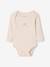 Pack of 3 long-sleeved baby bodysuits sage green 
