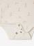 Pack of 5 short-sleeved rabbit bodysuit for babies marl grey 