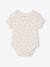 Pack of 3 short-sleeved pointelle bodysuits sage green 