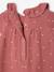 Baby girl's short-sleeved jumpsuit blush 