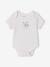 Pack of 5 short-sleeved baby bodysuits set white 