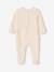Pack of 3 Organic Cotton Sleepsuits for Babies beige+ecru+sage green 