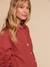 Nightshirt for Maternity & Nursing by ENVIE DE FRAISE emerald green+terracotta 