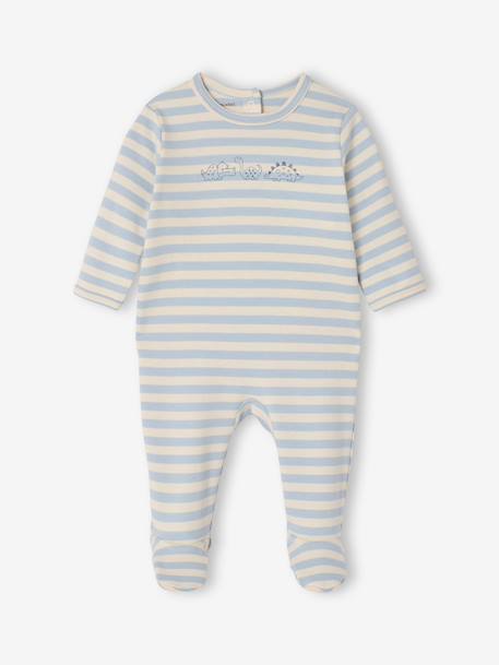 Pack of 2 dinosaur pyjamas blue 
