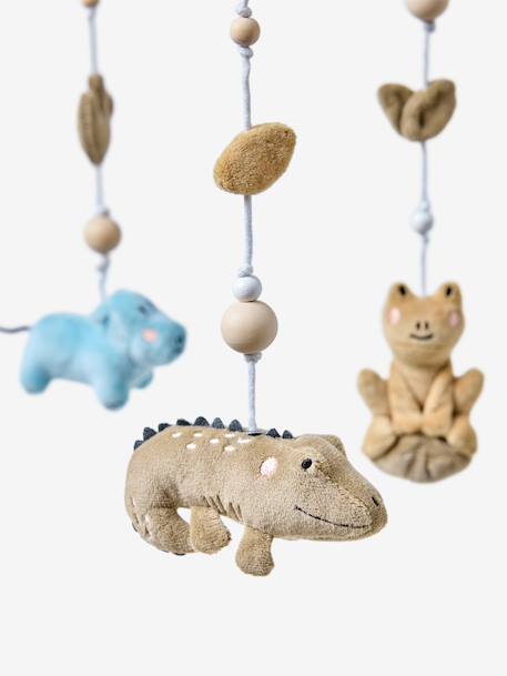 Musical mobile Hippo Bayou green 
