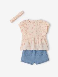Baby-Set of blouse and shorts for baby girls 