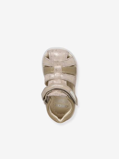 Boys' first steps sandals gold 