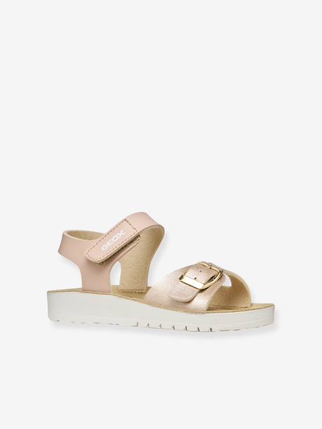 Costarei Girl Sandals by GEOX® for Children gold+pale pink 
