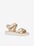 Costarei Girl Sandals by GEOX® for Children gold+pale pink 