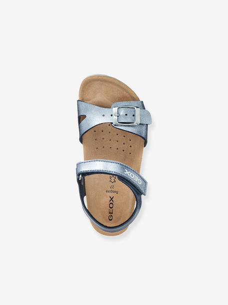 Adriel Girl C Sandals by GEOX® for Children blue+pale pink+rose 