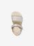 Steppieup walker sandals beige+rose 