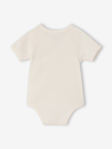 Pack of 5 newborn bodysuit tractor organic cotton tomato red 