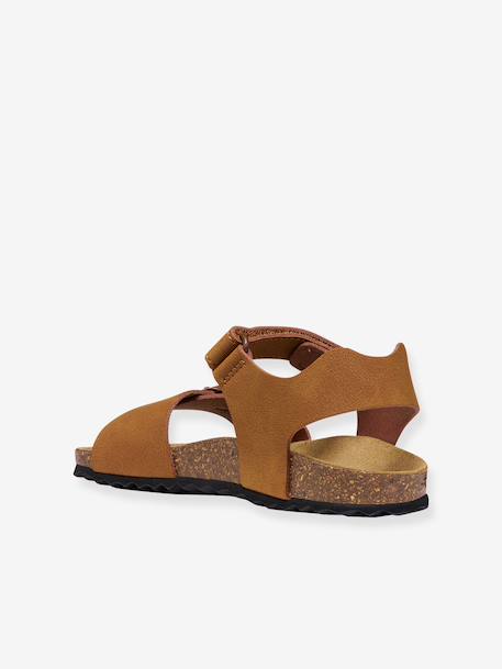 Sandals for Boys, Ghita B.B by GEOX® blue+BLUE DARK SOLID+brown 