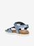 Adriel Girl C Sandals by GEOX® for Children blue+pale pink+rose 