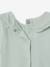 Long Sleeve Top with Peter Pan Collar, for Babies aqua green+Beige+pale pink 