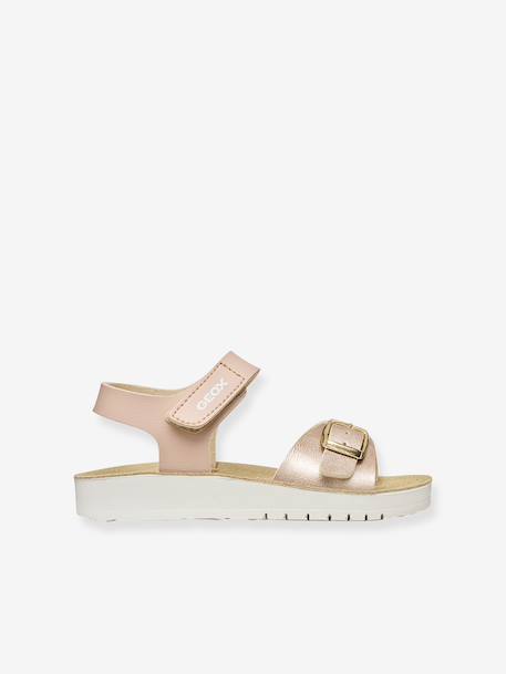 Costarei Girl Sandals by GEOX® for Children gold+pale pink 