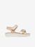 Costarei Girl Sandals by GEOX® for Children gold+pale pink 