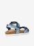 Adriel Girl C Sandals by GEOX® for Children blue+pale pink+rose 